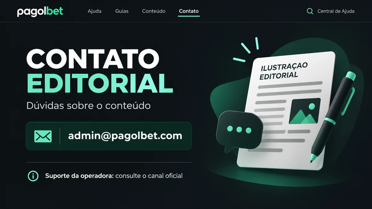 Contato da Redação Pagol Bet