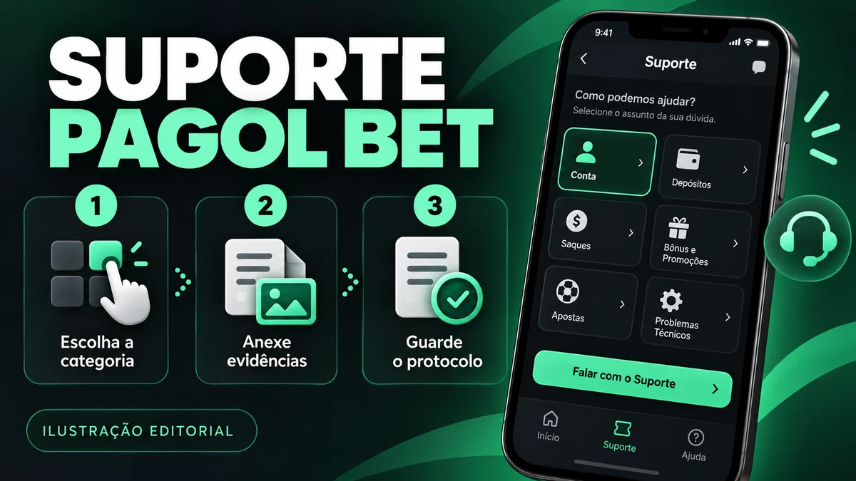 Guia de suporte Pagol Bet