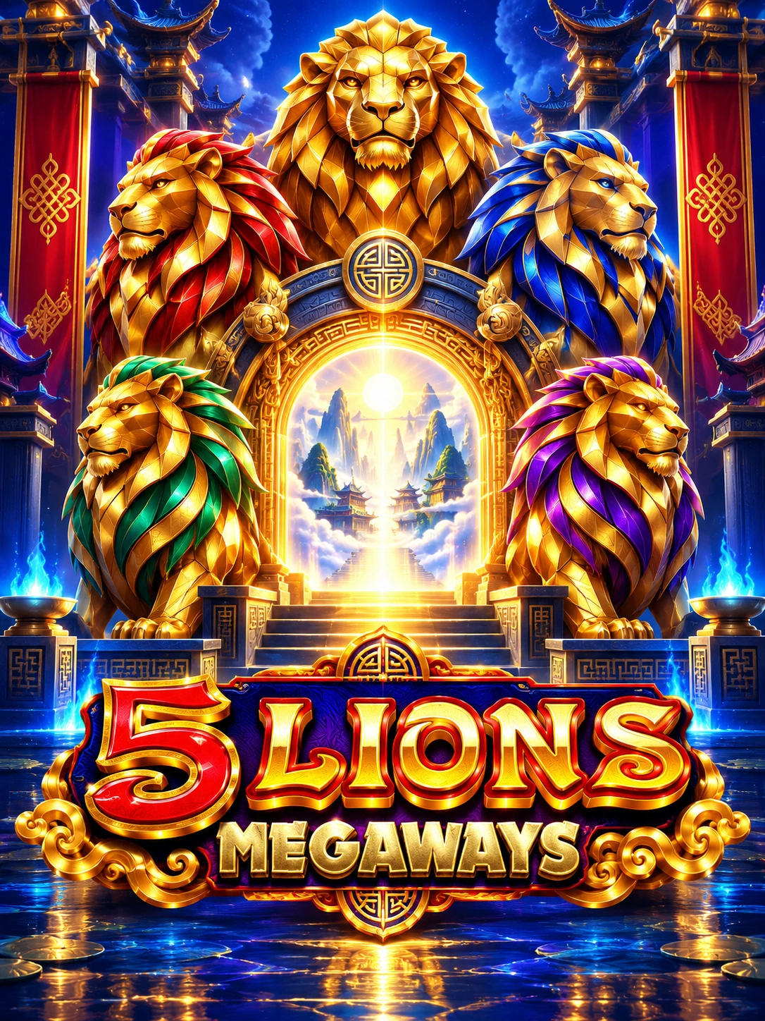 5 Lions Megaways com jogadores online agora